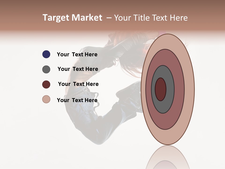 Funky Young Posing PowerPoint Template