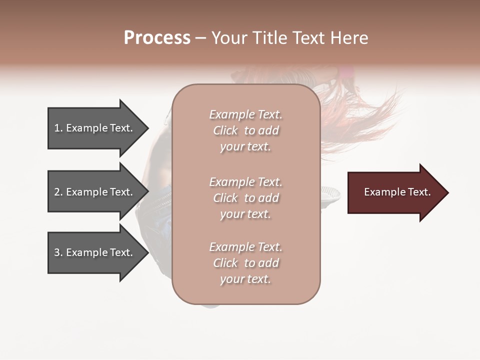 Funky Young Posing PowerPoint Template