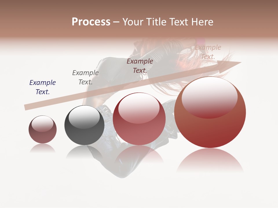 Funky Young Posing PowerPoint Template