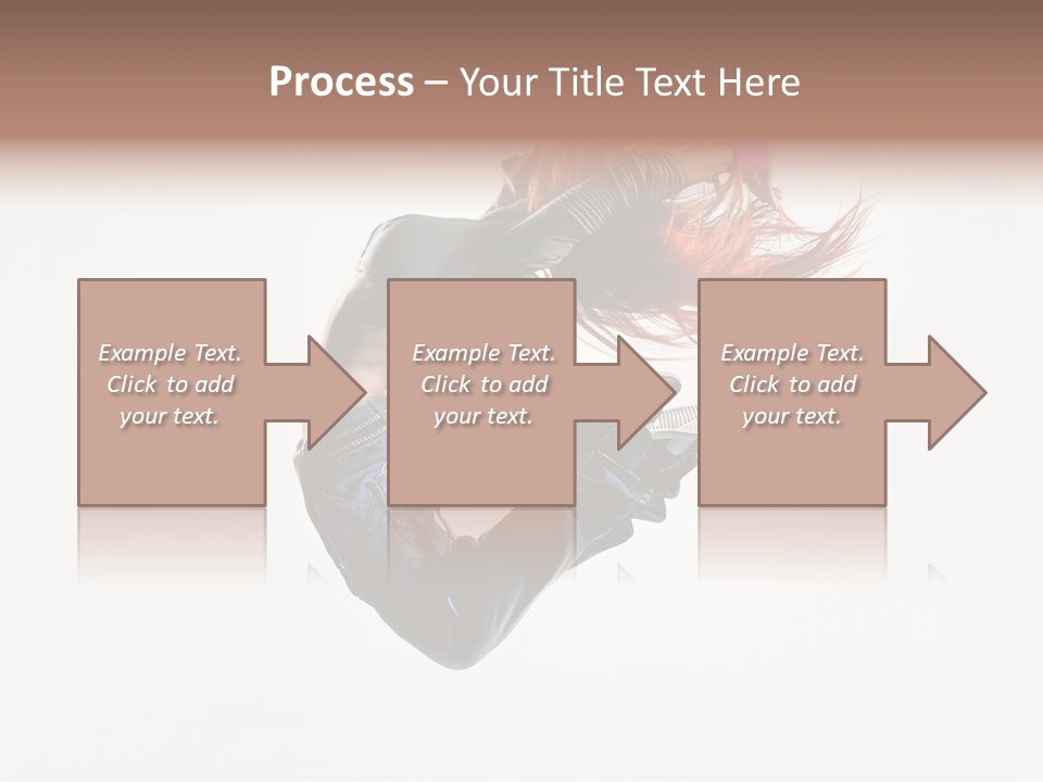 Funky Young Posing PowerPoint Template