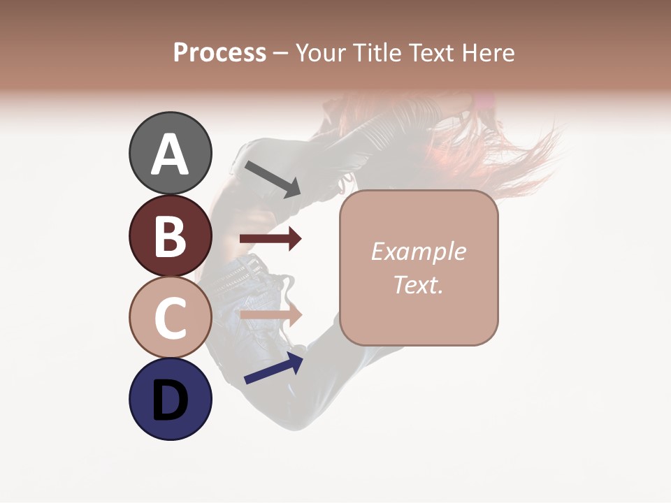 Funky Young Posing PowerPoint Template