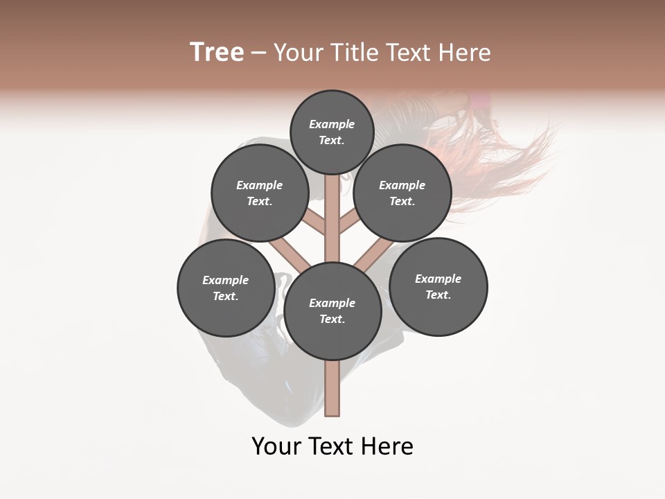 Funky Young Posing PowerPoint Template