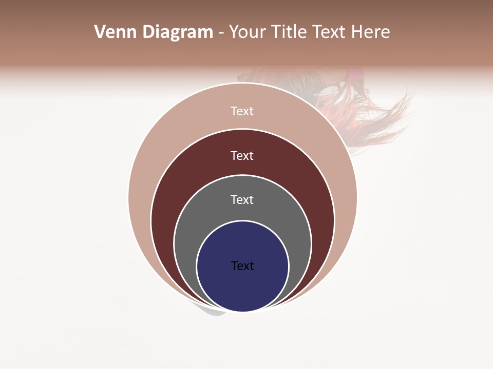 Funky Young Posing PowerPoint Template