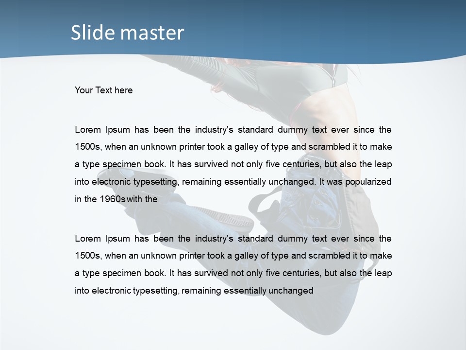 One Flexibility Agility PowerPoint Template