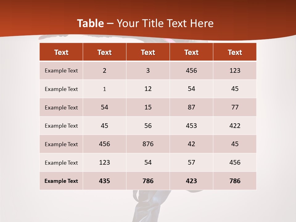 Active Woman Dancer PowerPoint Template