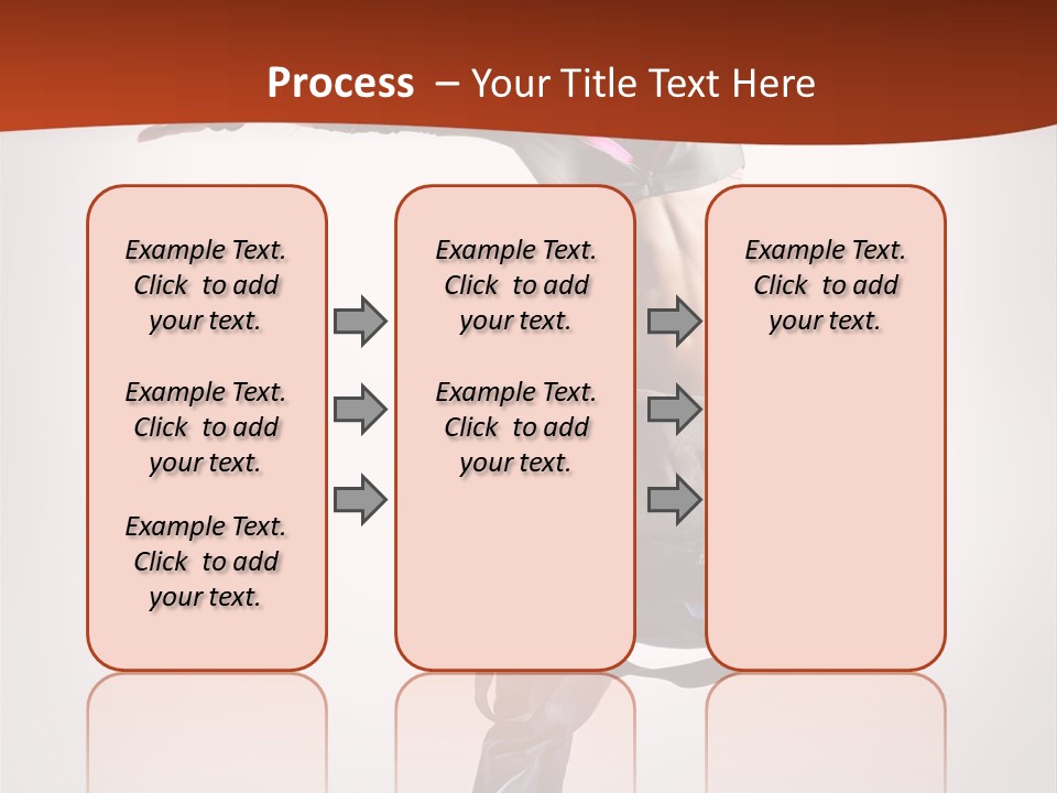 Active Woman Dancer PowerPoint Template
