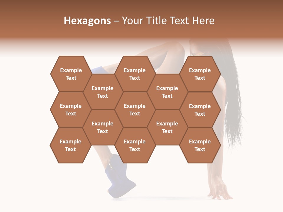 Sexy Figure Stretching PowerPoint Template