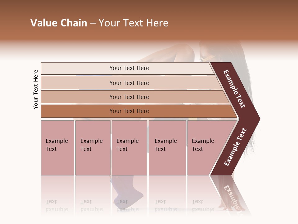 Sexy Figure Stretching PowerPoint Template