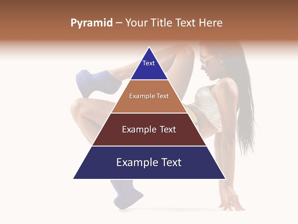 Sexy Figure Stretching PowerPoint Template