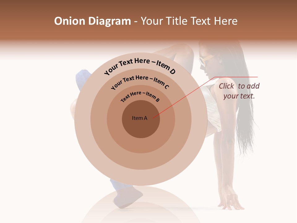 Sexy Figure Stretching PowerPoint Template