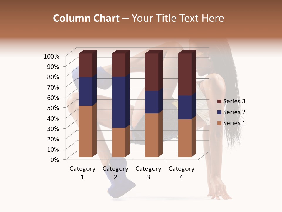 Sexy Figure Stretching PowerPoint Template