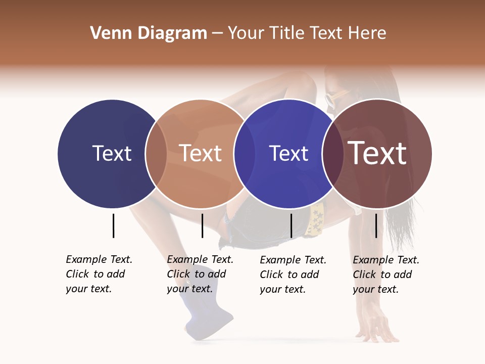 Sexy Figure Stretching PowerPoint Template