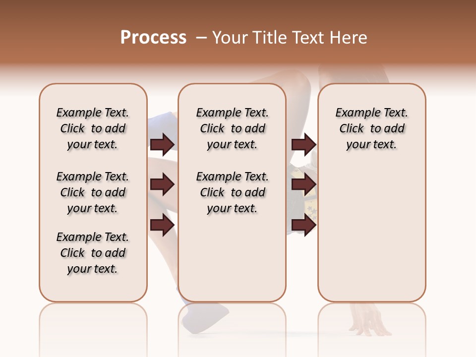 Sexy Figure Stretching PowerPoint Template
