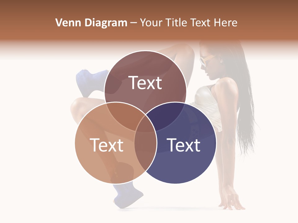 Sexy Figure Stretching PowerPoint Template