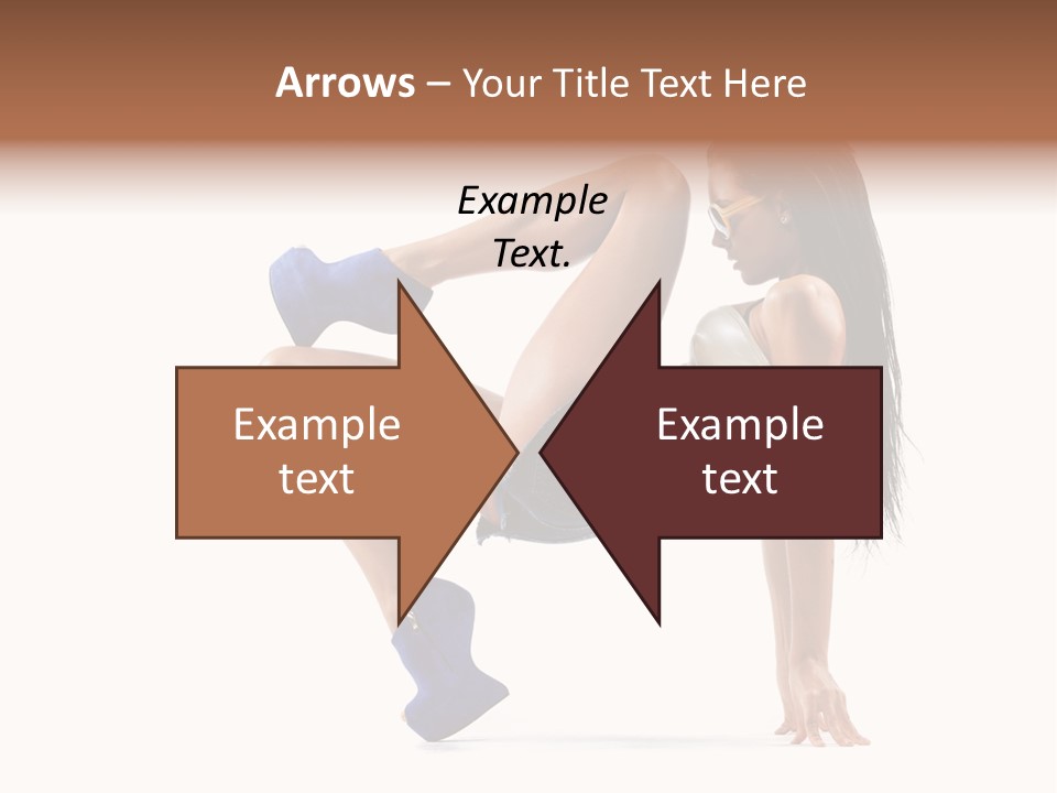 Sexy Figure Stretching PowerPoint Template