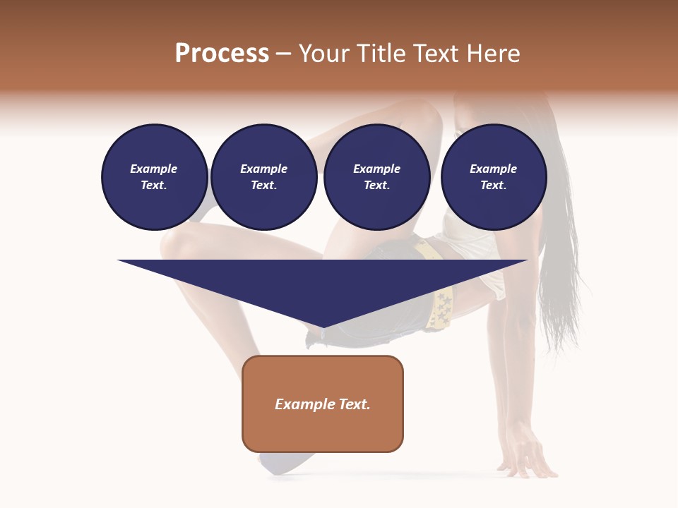 Sexy Figure Stretching PowerPoint Template