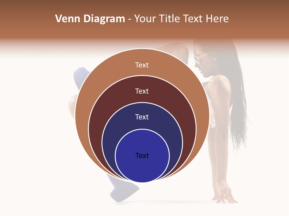 Sexy Figure Stretching PowerPoint Template