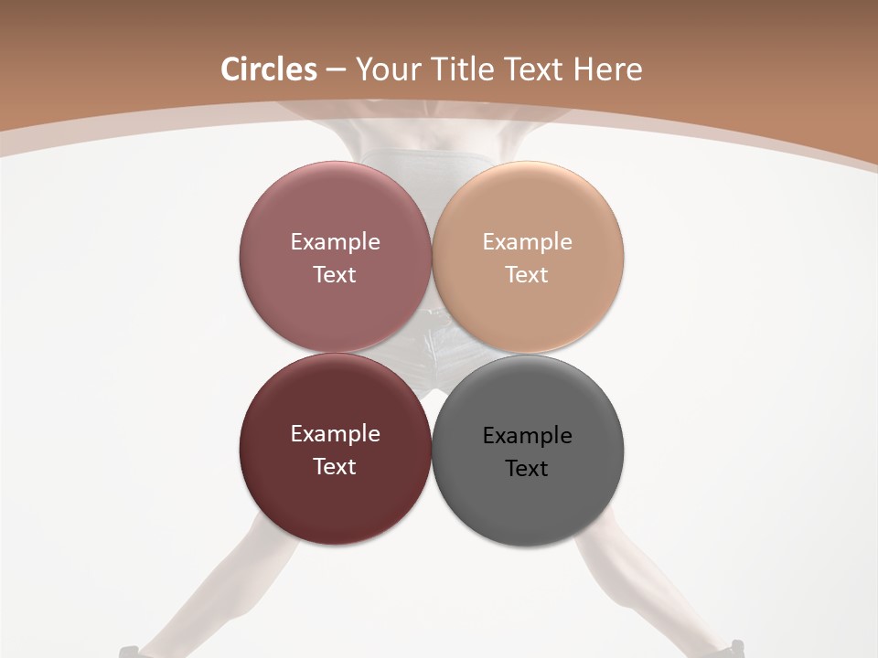 Theatrical Cool Pose PowerPoint Template