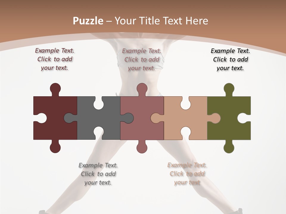 Theatrical Cool Pose PowerPoint Template