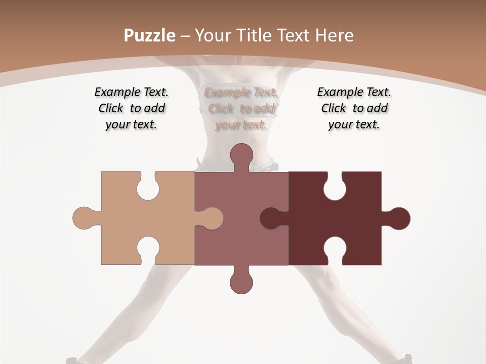 Theatrical Cool Pose PowerPoint Template