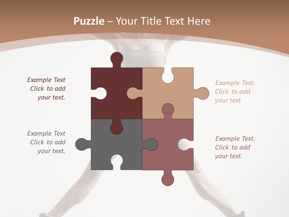 Theatrical Cool Pose PowerPoint Template