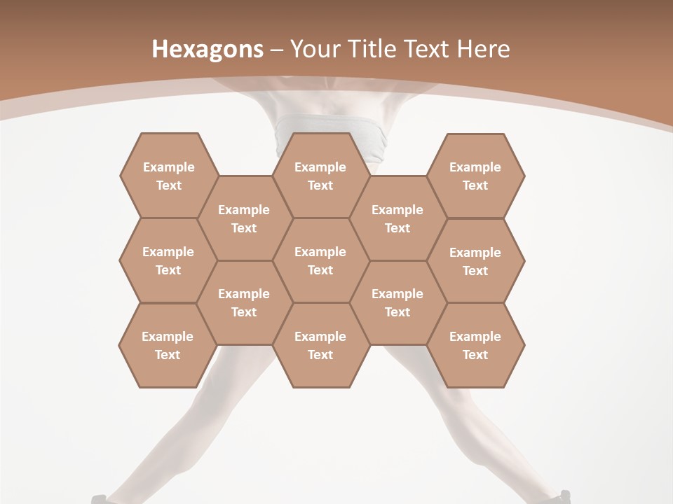 Theatrical Cool Pose PowerPoint Template