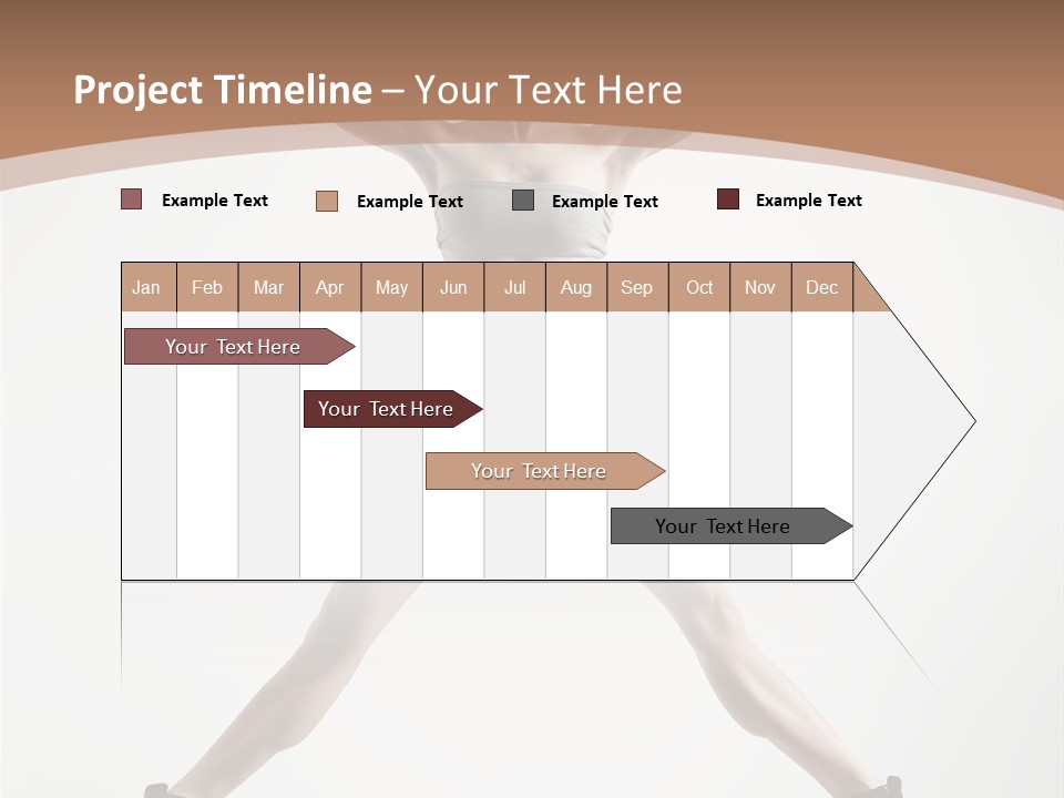Theatrical Cool Pose PowerPoint Template