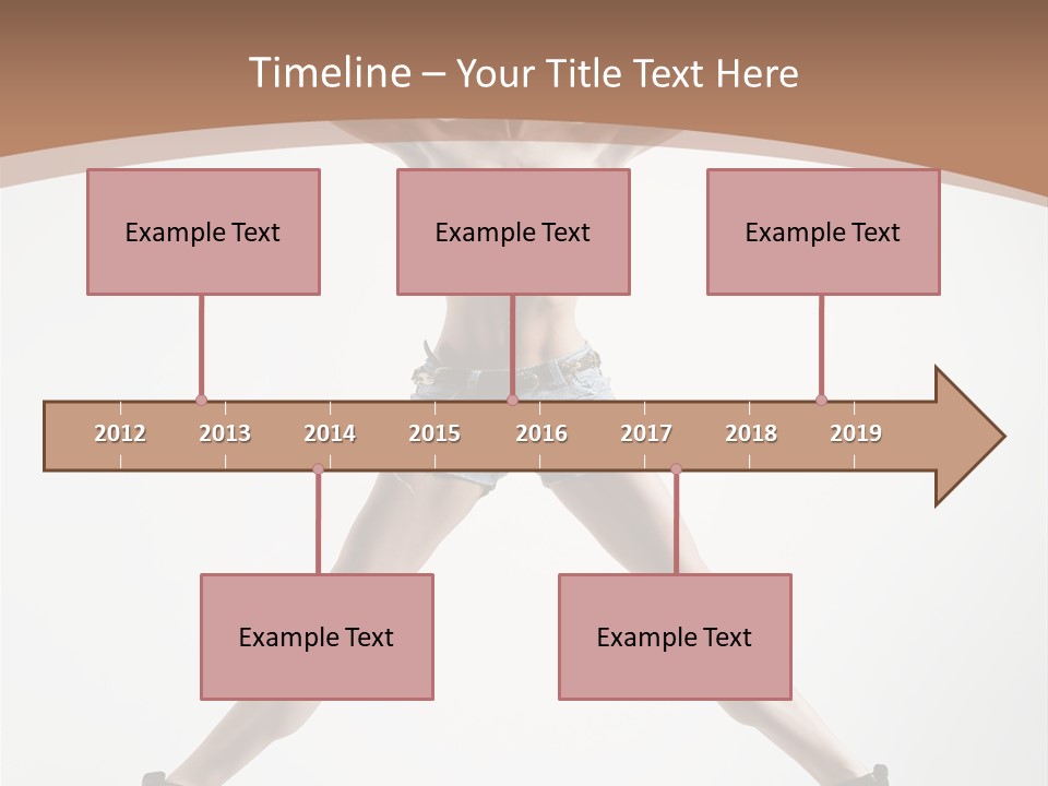 Theatrical Cool Pose PowerPoint Template