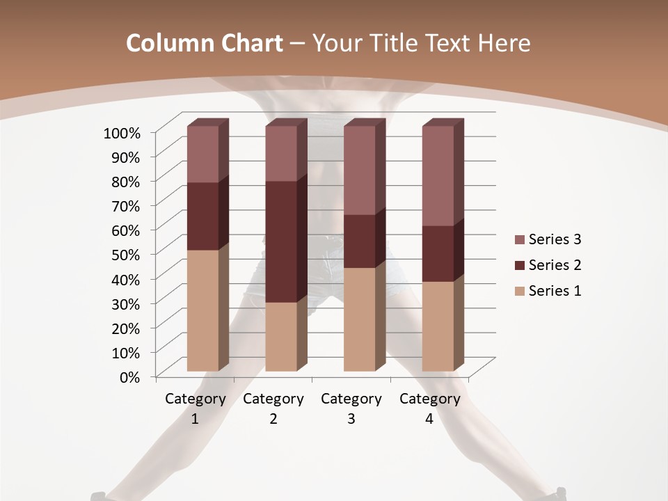 Theatrical Cool Pose PowerPoint Template