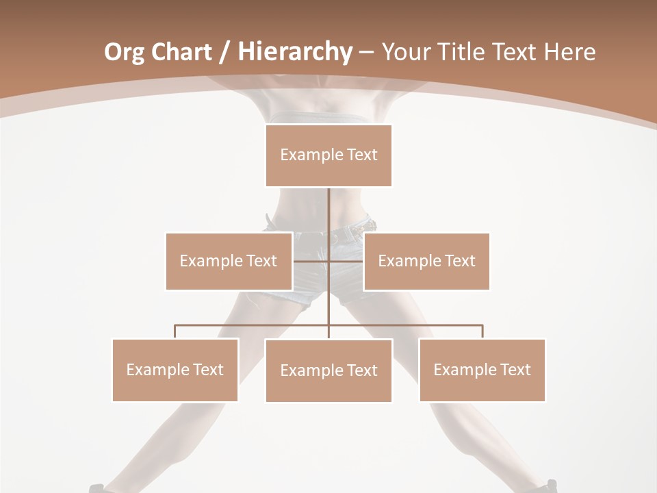 Theatrical Cool Pose PowerPoint Template