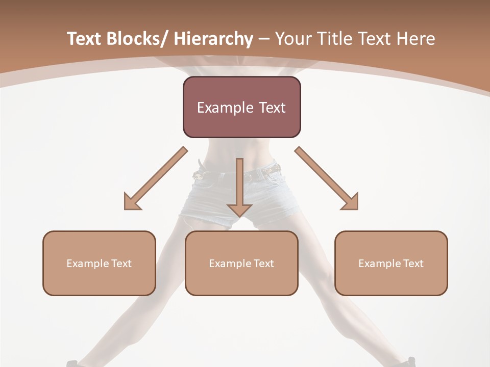 Theatrical Cool Pose PowerPoint Template
