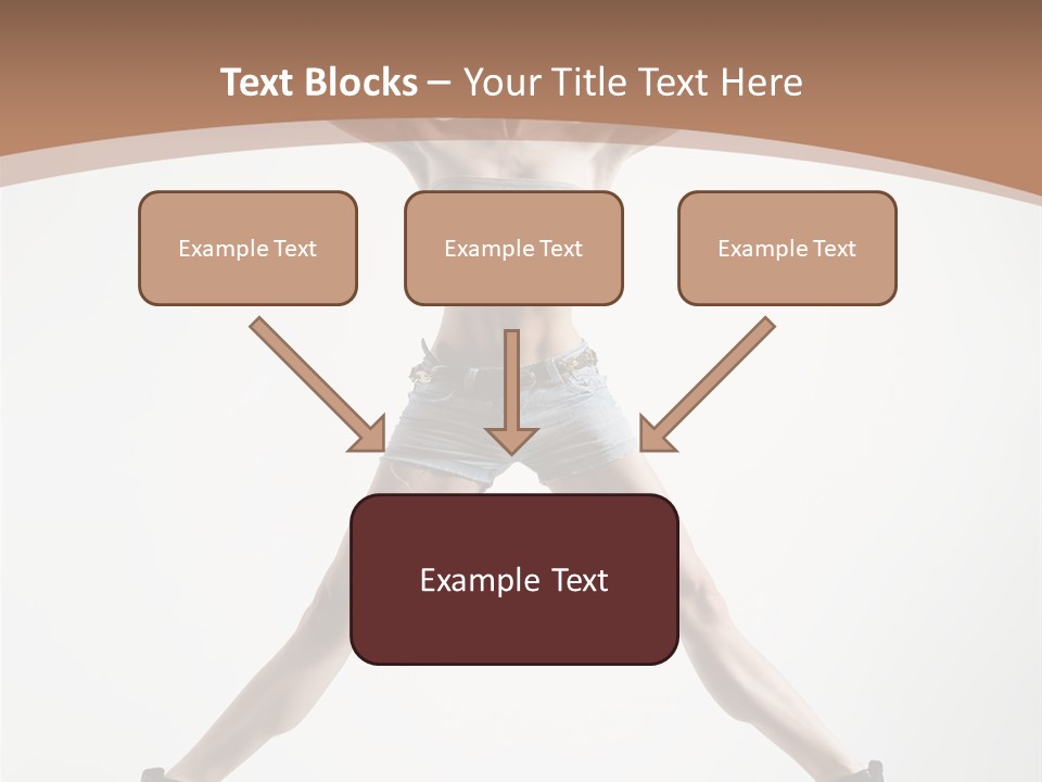 Theatrical Cool Pose PowerPoint Template