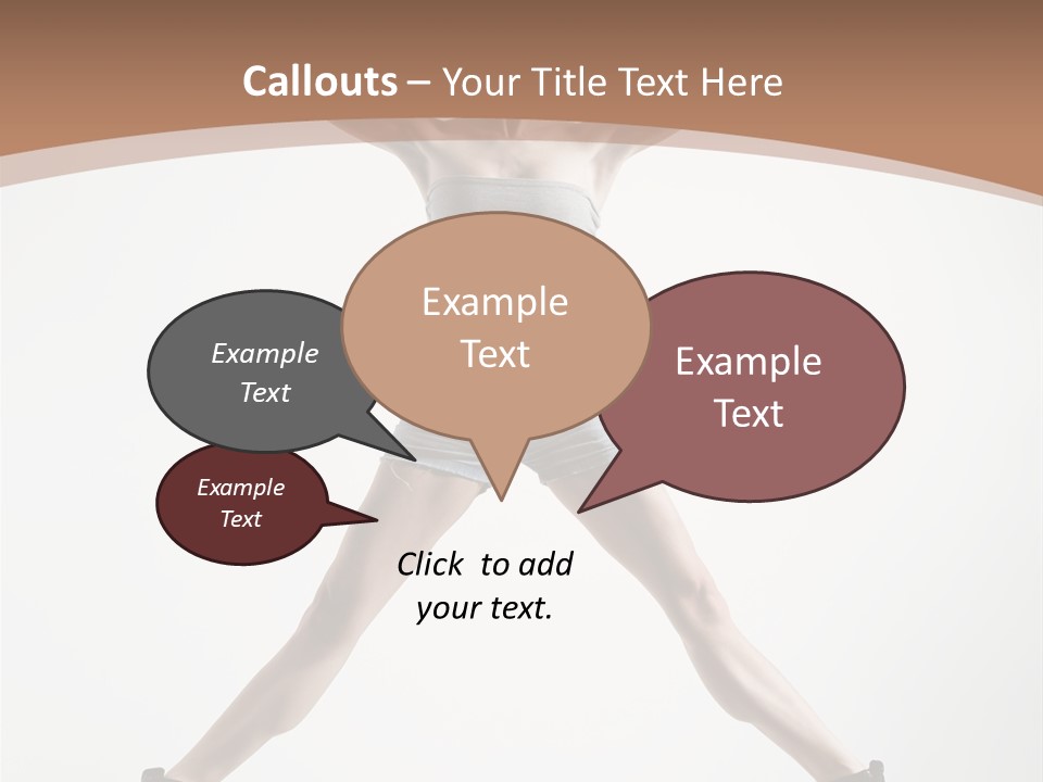 Theatrical Cool Pose PowerPoint Template