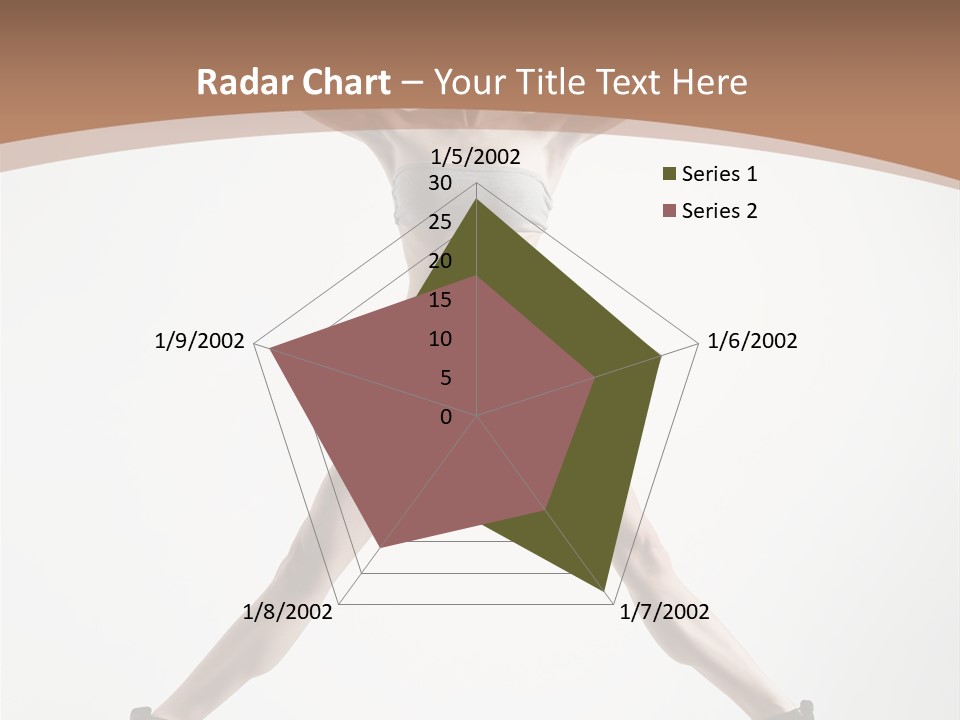 Theatrical Cool Pose PowerPoint Template