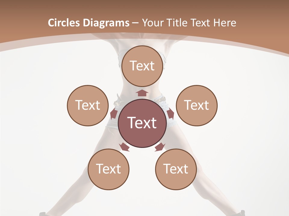 Theatrical Cool Pose PowerPoint Template