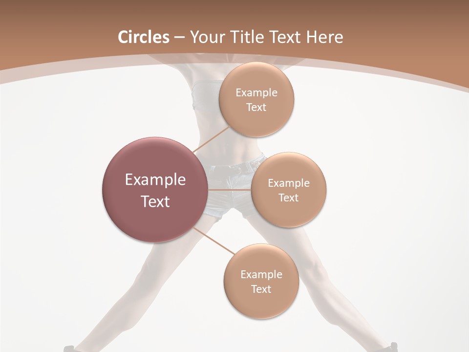 Theatrical Cool Pose PowerPoint Template