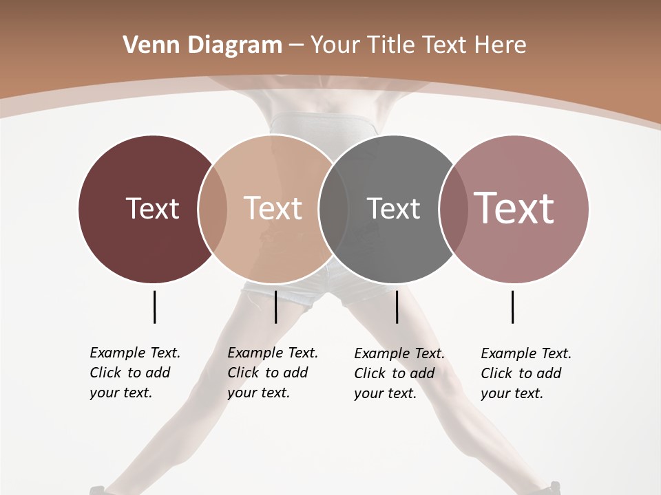 Theatrical Cool Pose PowerPoint Template