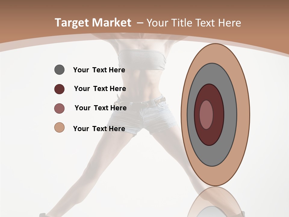 Theatrical Cool Pose PowerPoint Template