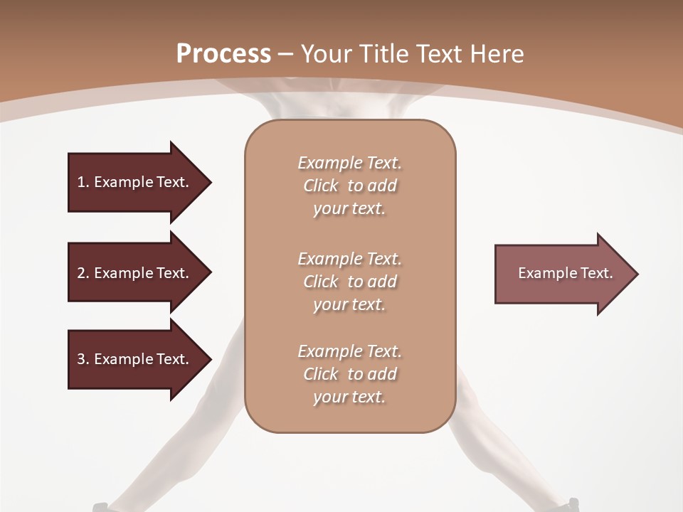 Theatrical Cool Pose PowerPoint Template
