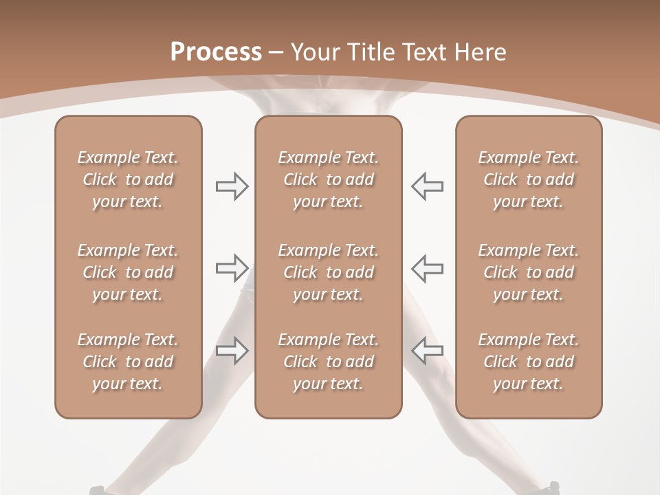 Theatrical Cool Pose PowerPoint Template