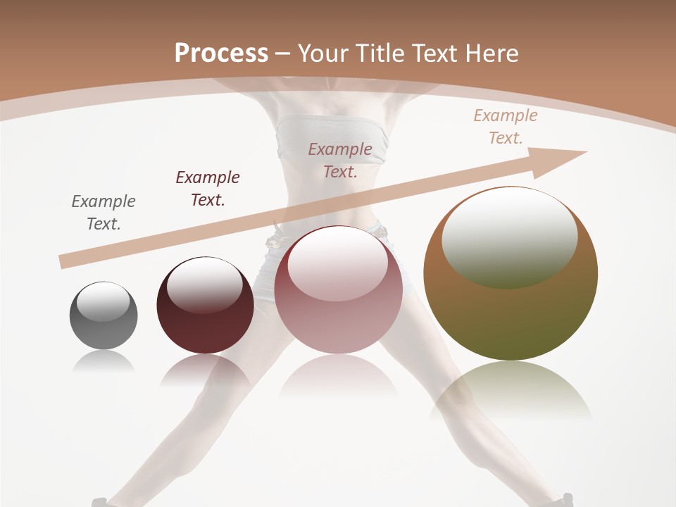 Theatrical Cool Pose PowerPoint Template