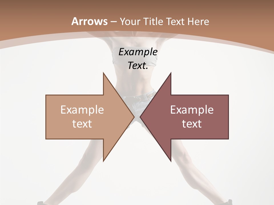 Theatrical Cool Pose PowerPoint Template