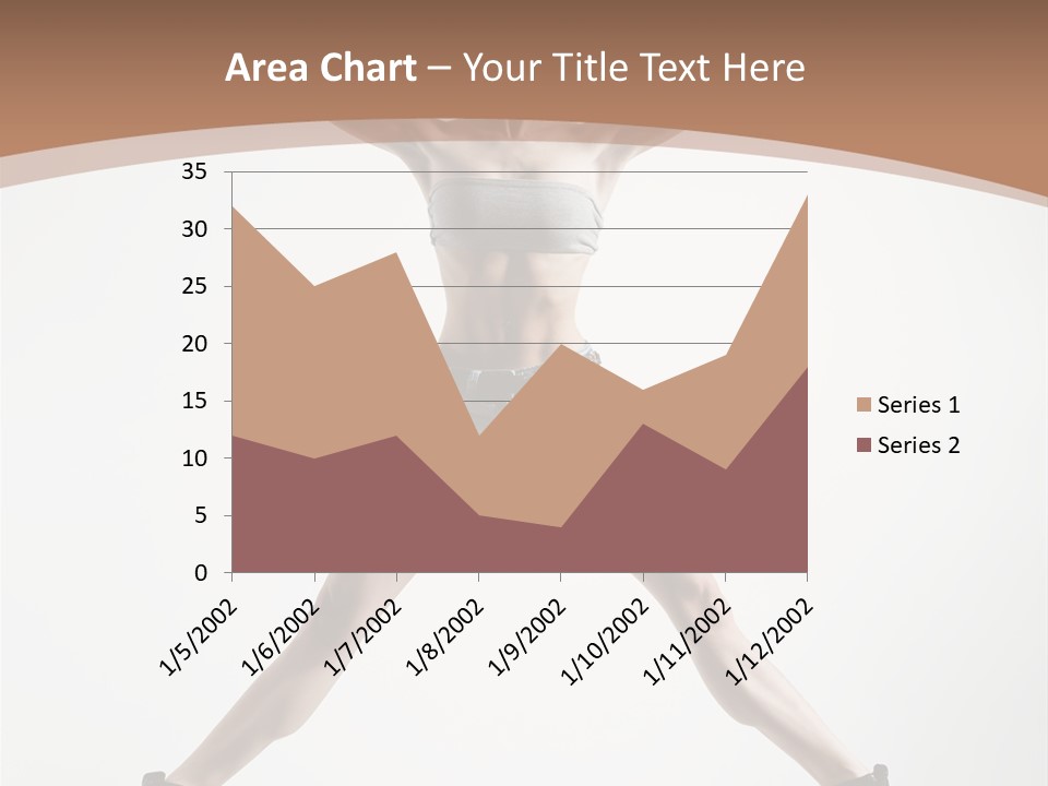 Theatrical Cool Pose PowerPoint Template