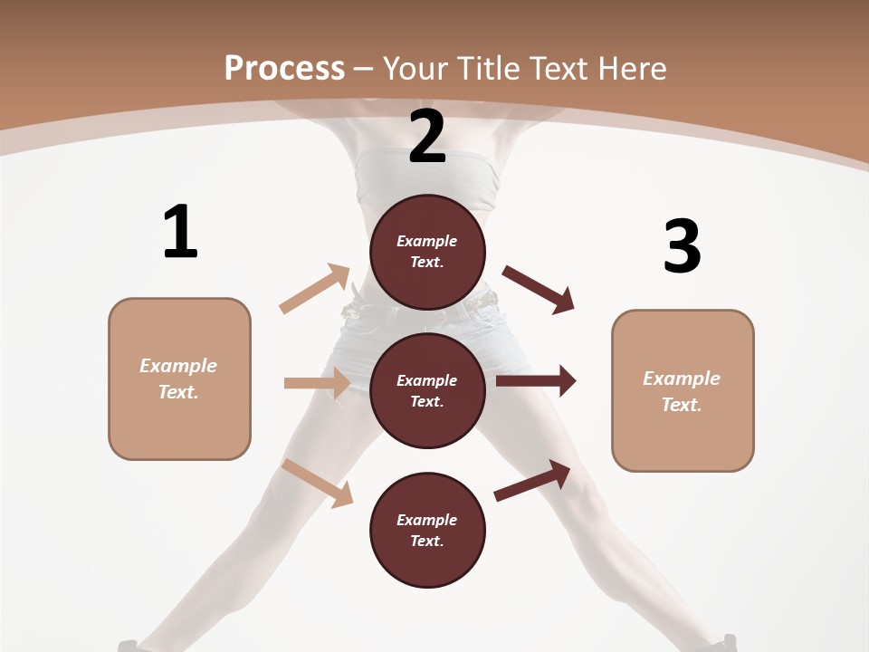 Theatrical Cool Pose PowerPoint Template