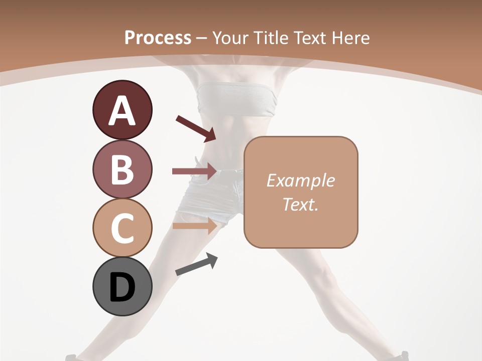 Theatrical Cool Pose PowerPoint Template