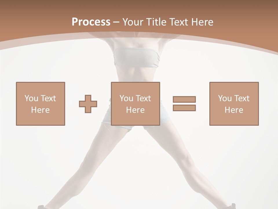 Theatrical Cool Pose PowerPoint Template