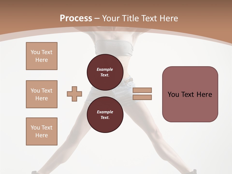 Theatrical Cool Pose PowerPoint Template