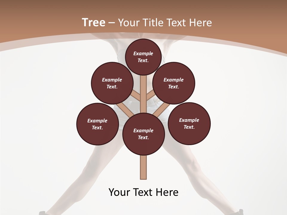 Theatrical Cool Pose PowerPoint Template