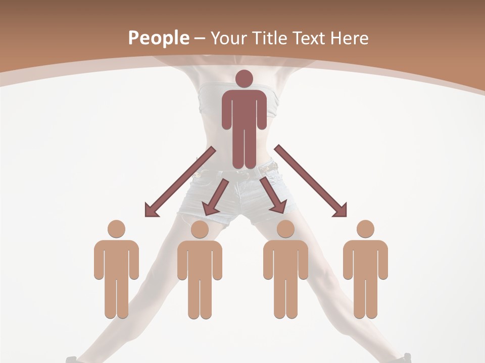 Theatrical Cool Pose PowerPoint Template