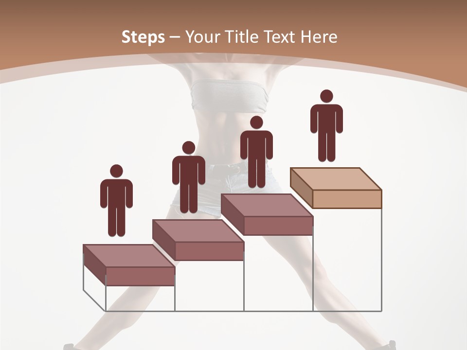 Theatrical Cool Pose PowerPoint Template